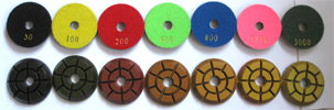 3 inch wet diamond polishing pads